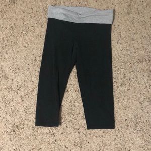 Pink Cropped Leggings